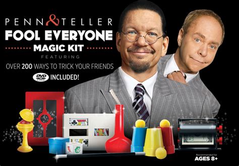 Create Magic Anywhere with the Portable Penn and Teller Magic Props Set